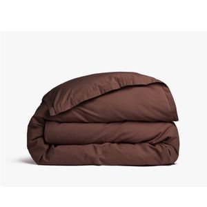 Parachute Percale Duvet Cover - Raisin